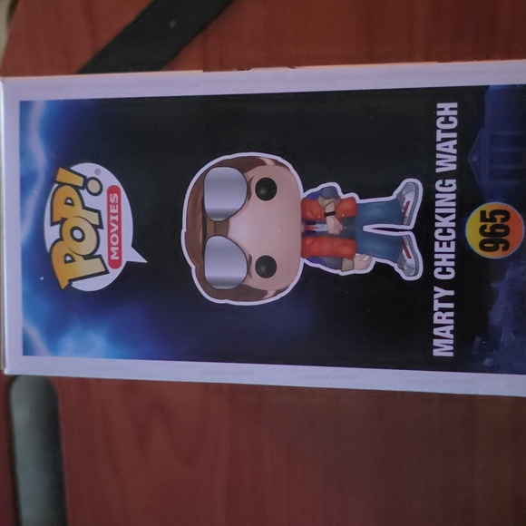 Funko Pop Marty with Red Jacket and Blue Jeans - Picture 2 of 6